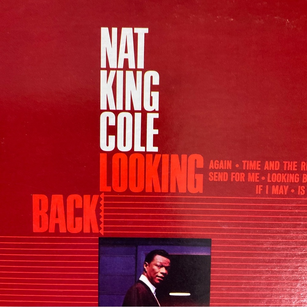 1965 VTG Nat King Cole - Looking Back - Capitol Records